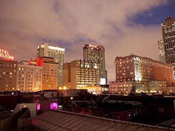 Just steps away from iconic bourbon street, jackson square, st.Louis cathedral, harrah's casino, riverwalk outlet collection, mercedes-benz superdome, and world renowned restaurants